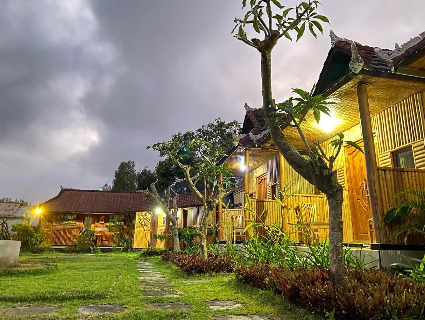 Hotel D'Yoga Bamboo House Kintamani Esterno foto