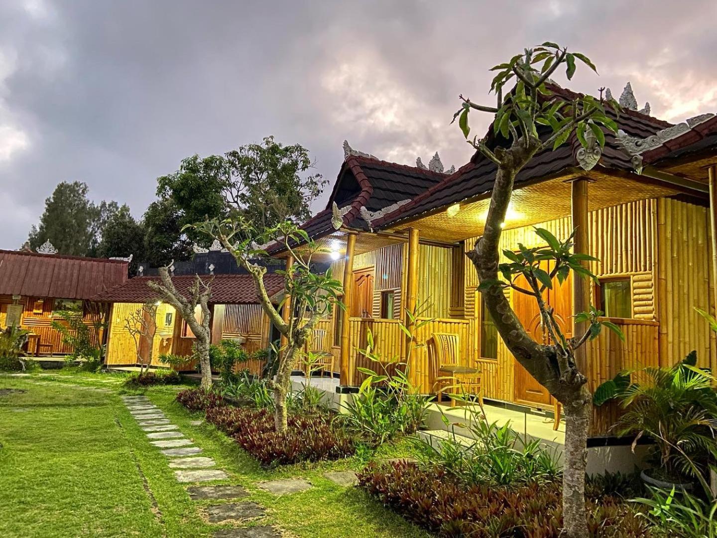 Hotel D'Yoga Bamboo House Kintamani Esterno foto