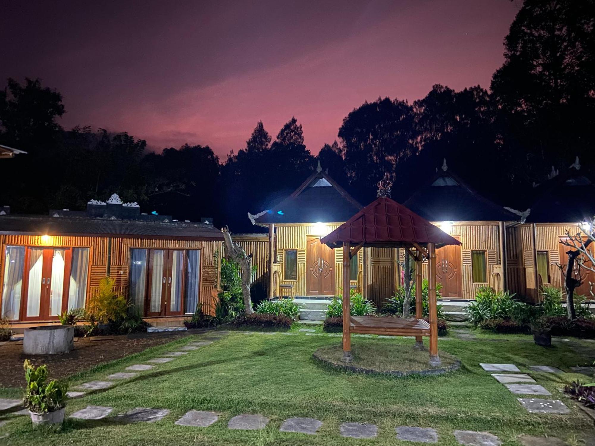 Hotel D'Yoga Bamboo House Kintamani Esterno foto