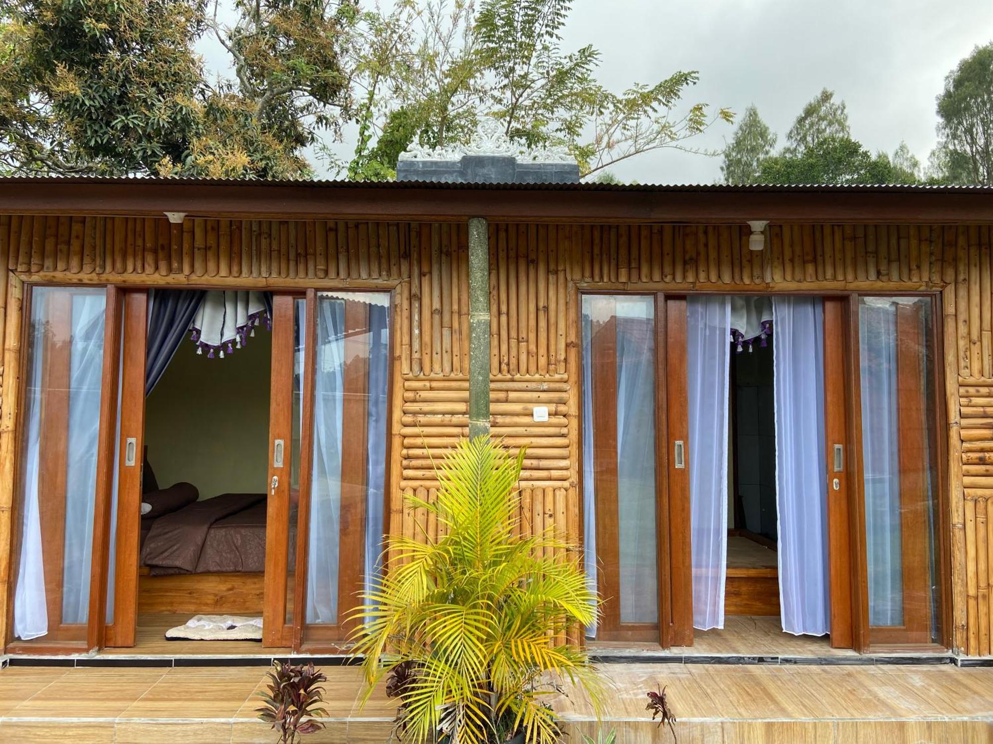 Hotel D'Yoga Bamboo House Kintamani Esterno foto