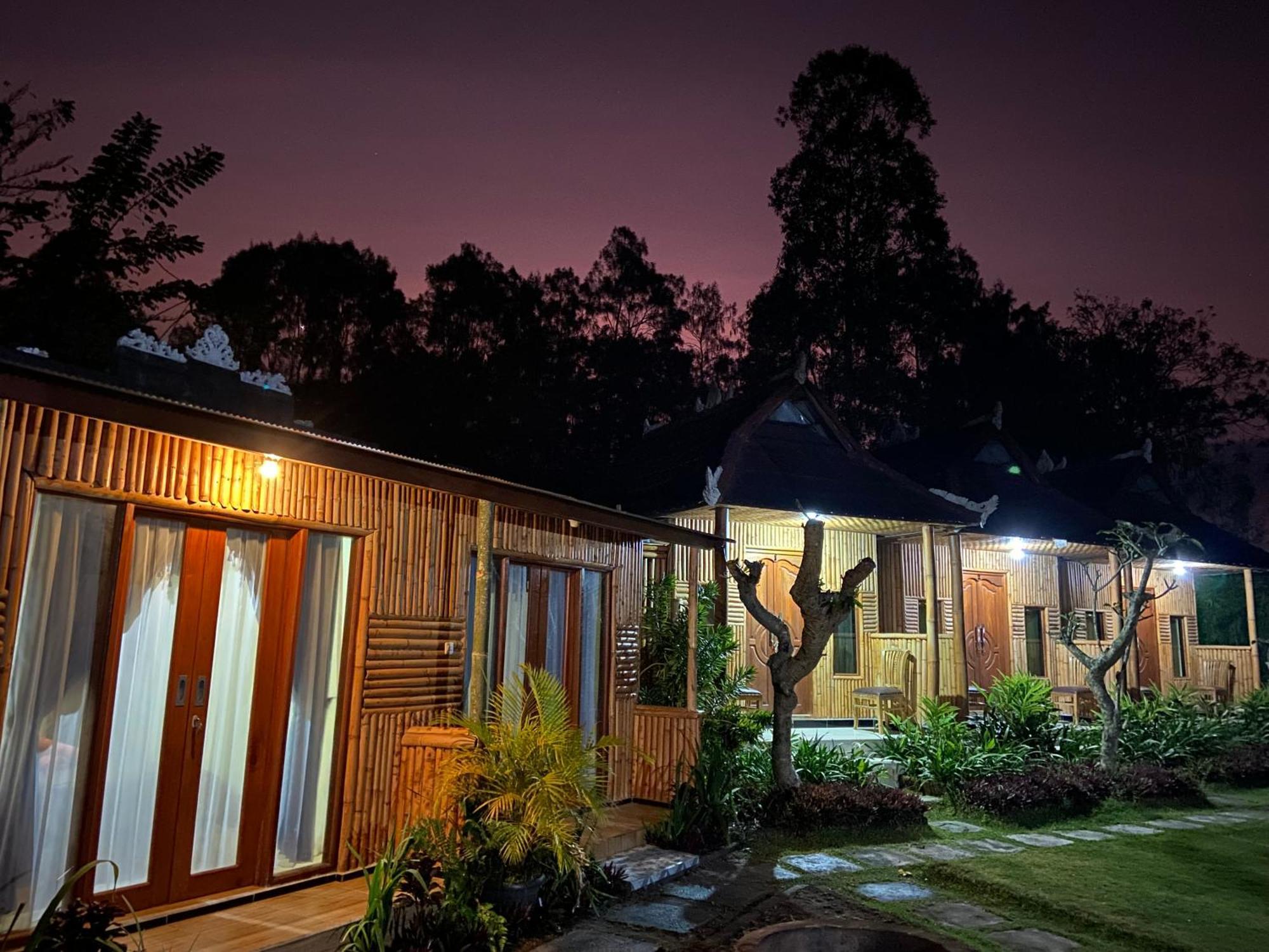 Hotel D'Yoga Bamboo House Kintamani Esterno foto