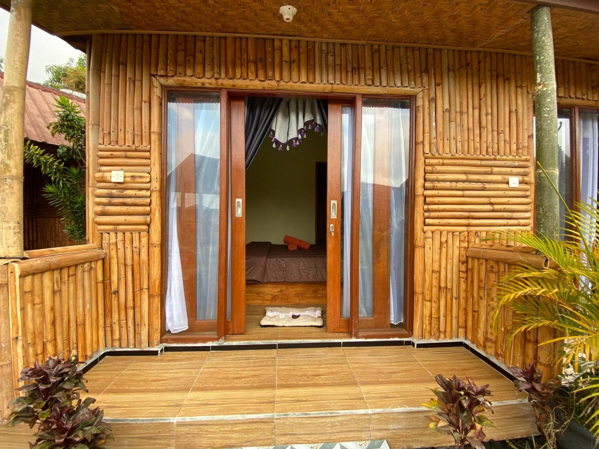 Hotel D'Yoga Bamboo House Kintamani Esterno foto