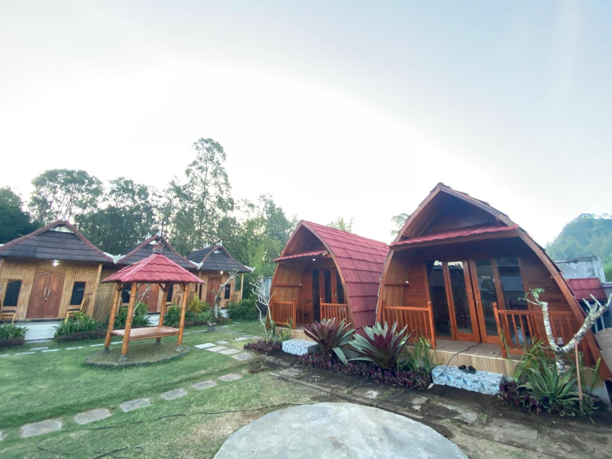 Hotel D'Yoga Bamboo House Kintamani Esterno foto